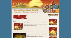 Desktop Screenshot of catan.ro