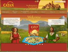 Tablet Screenshot of catan.com